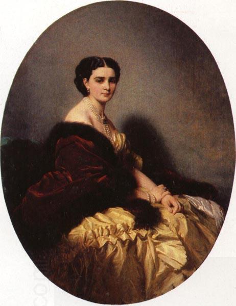 Franz Xaver Winterhalter S.P.Naryshkina oil painting picture